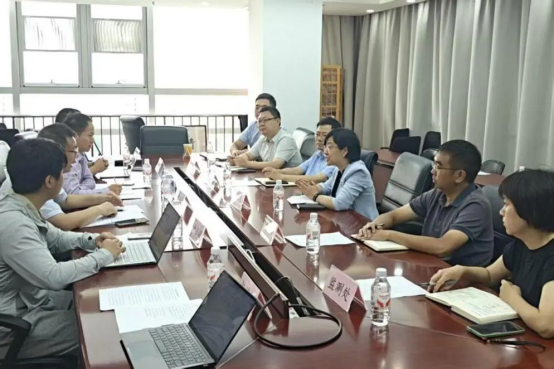 陈双喜书记、蒋都都副教授带队赴国家公共信用和地理空间信息中心、国家市场监督管理总局调研